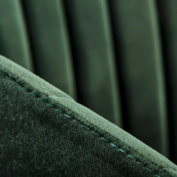 Фото6.Кресло K-426 VELVET Halmar Темно-зеленый